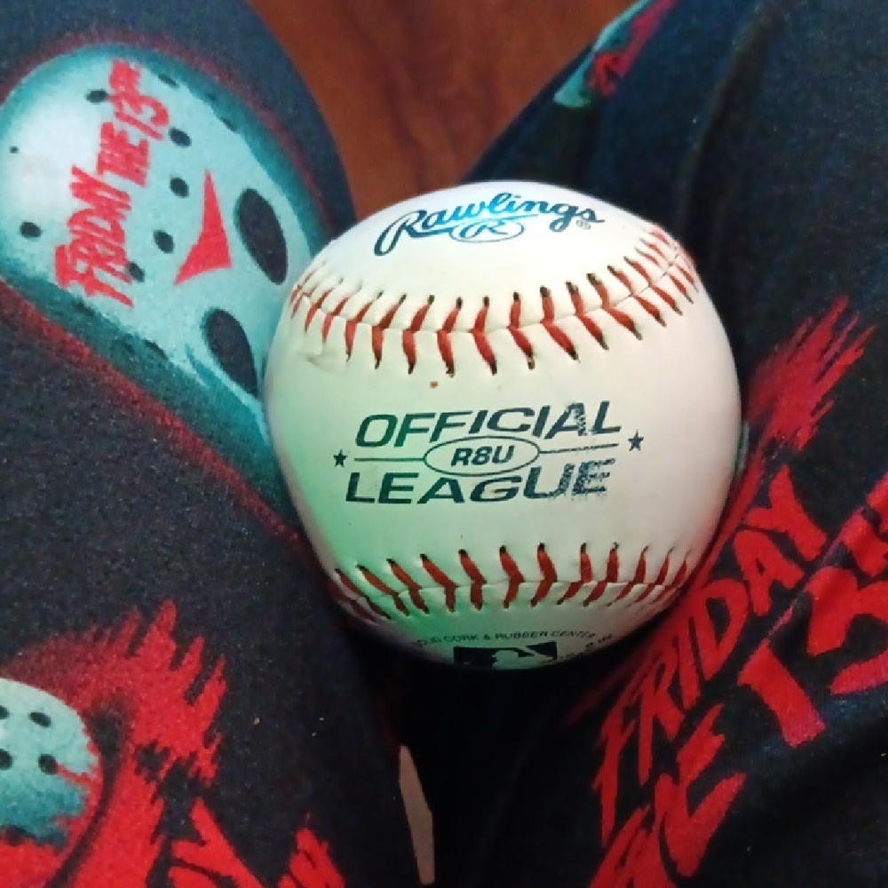 Rawlings R8U Official League Baseball - White and Red